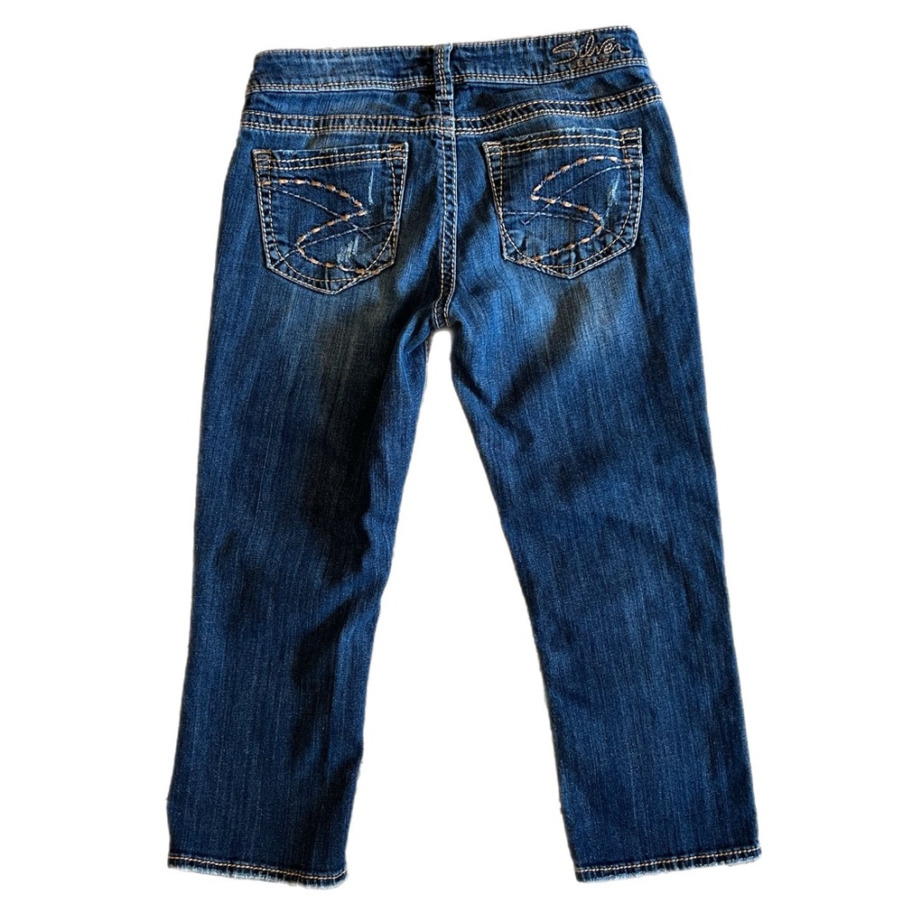 Silver Aiko Capris 28” Waist